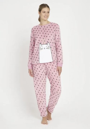 PIJAMA MUJER KAYSER ROSADO 60.1581