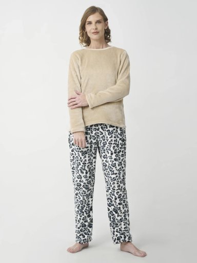 PANTALÓN MUJER MARQUIS FELPA VACA - 1