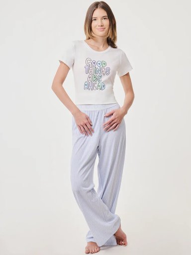 PANTALÓN DE PIJAMA MUJER INDEX ELAST - 5