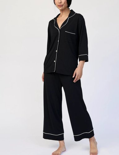 PIJAMA MUJER IN BLOOM BOYFRIEND MIDI - 3