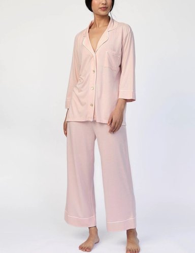 PIJAMA MUJER IN BLOOM BOYFRIEND MIDI