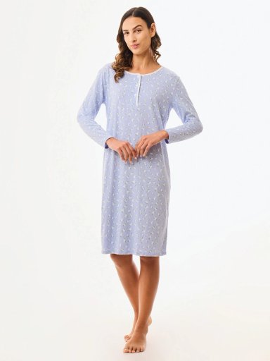 CAMISOLA MANGA CORTA MUJER AZIZ CON VIVO FLORES