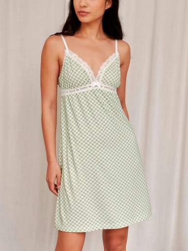 CAMISOLA TIRITAS MUJER IN BLOOM GINGHAM