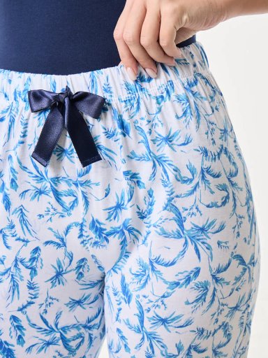 PANTALÓN DE PIJAMA MUJER MARQUIS FLORES - 4
