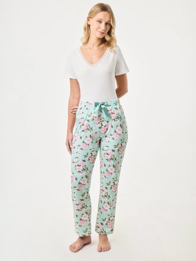 PANTALÓN DE PIJAMA MUJER MARQUIS ROSAS - 5