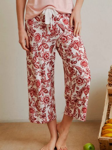 SHORT MUJER IN BLOOM MULTICOLOR CAPRI