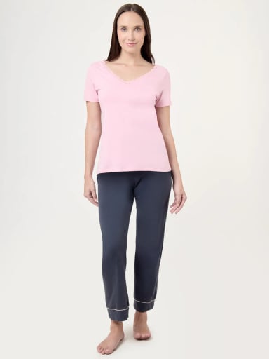 POLO MANGA CORTA MUJER MARQUIS ENCAJE - 5