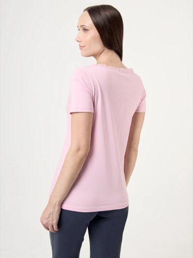 POLO MANGA CORTA MUJER MARQUIS ENCAJE - 2
