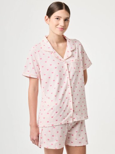 PIJAMA MUJER INDEX CORAZONES - 3