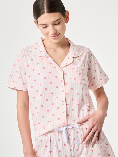 PIJAMA MUJER INDEX CORAZONES - 4