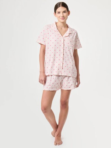 PIJAMA MUJER INDEX CORAZONES - 5