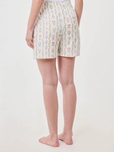 SHORT DE PIJAMA MUJER MARQUIS FLORES - 2