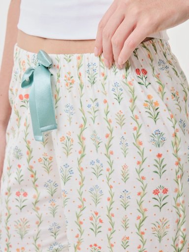SHORT DE PIJAMA MUJER MARQUIS FLORES - 4