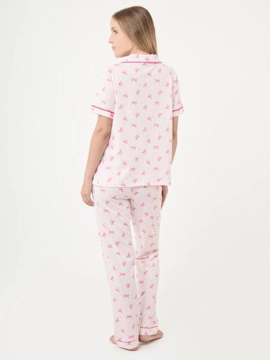 PIJAMA MUJER INDEX HUESO LAZOS - 2