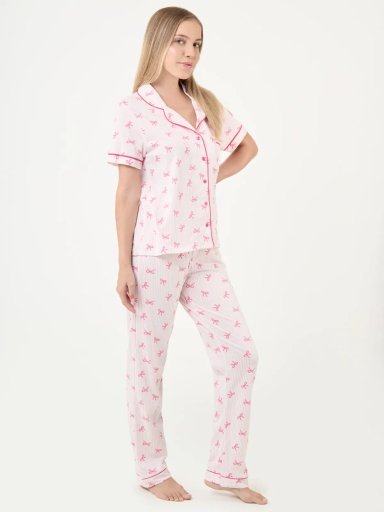 PIJAMA MUJER INDEX HUESO LAZOS - 3