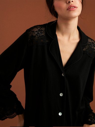 PIJAMA MUJER IN BLOOM BOYFRIEND VERA BRIDAL - 2