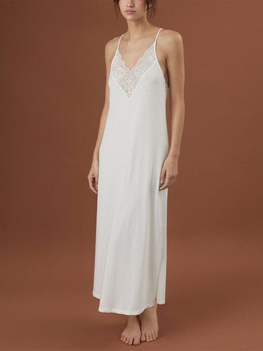 CAMISOLA MUJER IN BLOOM TIRITAS MIDI BRIDAL - 2