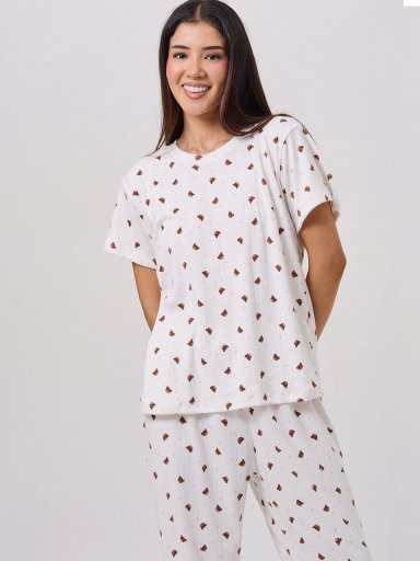 PIJAMA MUJER ALEJANDRA BAIGORRIA BEAR LOVE - 2