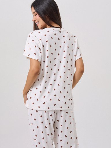 PIJAMA MUJER ALEJANDRA BAIGORRIA BEAR LOVE - 4