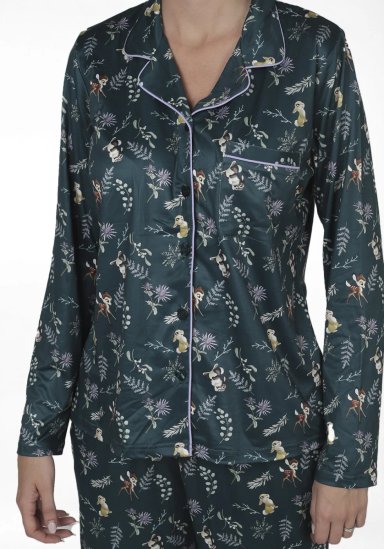 PIJAMA MUJER KAYSER D6081 NEGRO - 3