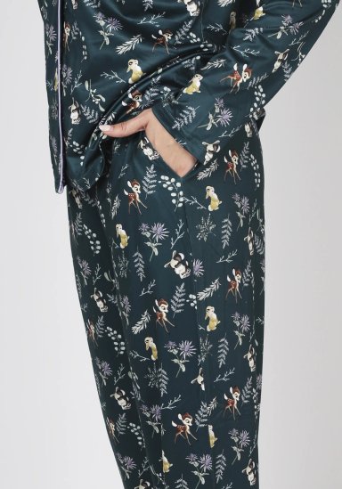 PIJAMA MUJER KAYSER D6081 NEGRO - 4