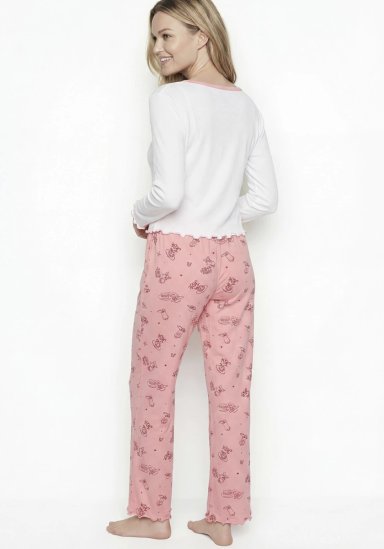 PIJAMA MUJER KAYSER D6090 CORAL - 2