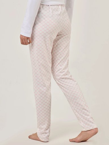 PANTALÓN PIJAMA MUJER INDEX HUESO LAZOS - 2