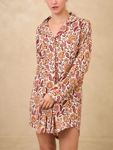 CAMISOLA MANGA LARGA MUJER IN BLOOM BOYFRIEND FOLK GARDEN - 2