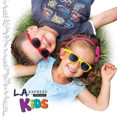 LENTE DE SOL L.A. EXPRESS NERDS AZUL - 6