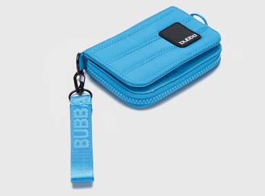 BILLETERA BUBBA BAGS MATTE RPET AZUL - 2