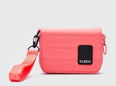 BILLETERA BUBBA BAGS MATTE RPET ROSADO