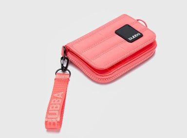 BILLETERA BUBBA BAGS MATTE RPET ROSADO - 2