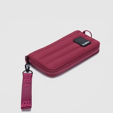 BILLETERA BUBBA BAGS ORIGINALS MATTE RUBY RED ROJO - 2