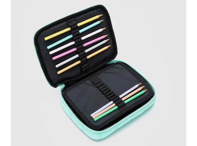 ESTUCHE BUBBA MATTE CELESTE - 4