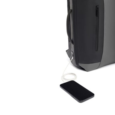 MOCHILA CREPIER MEN FAZIO GRIS - 7