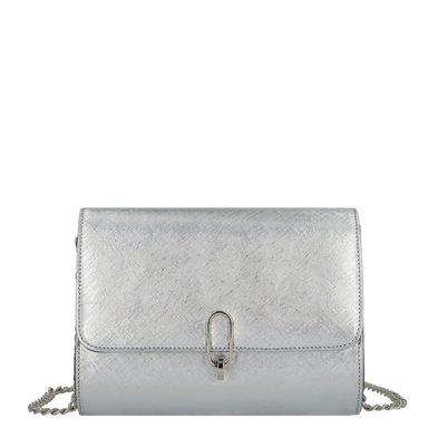 CARTERA SECRET ANAKENA PLATEADO