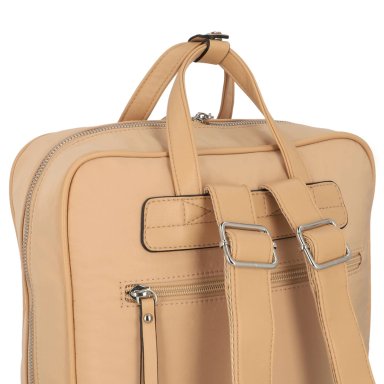 MOCHILA SECRET PIPA BEIGE - 5