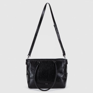 BOLSO BUBBA CAIMAN NEGRO