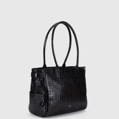 BOLSO BUBBA CAIMAN NEGRO - 3