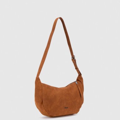 BOLSO BUBBA SUEDE CAMEL - 2