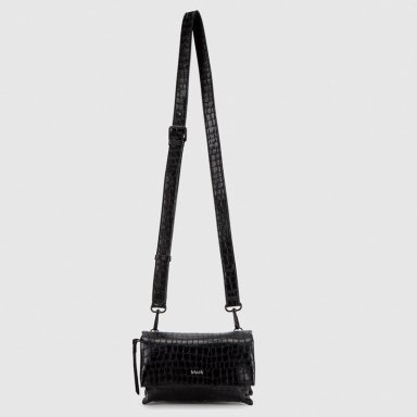 CARTERA BUBBA CAIMAN NEGRO
