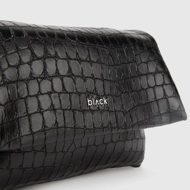 CARTERA BUBBA CAIMAN NEGRO - 5