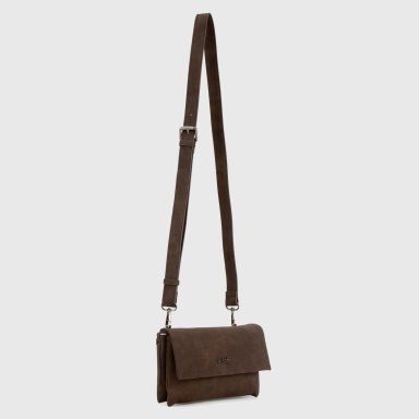 CARTERA BUBBA SUEDE MOCHA - 2