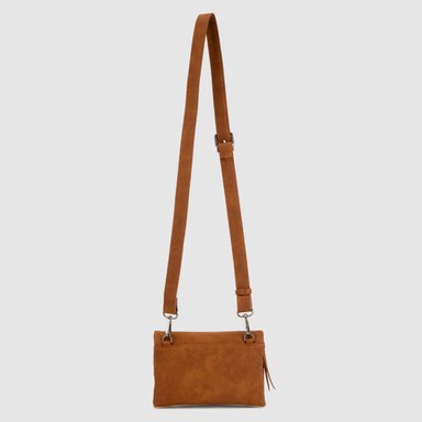 CARTERA BUBBA SUEDE CAMEL - 3
