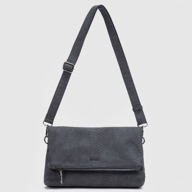 CARTERA BUBBA SNAKE NEGRO