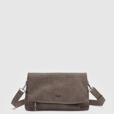 CARTERA BUBBA SNAKE MOCHA - 2