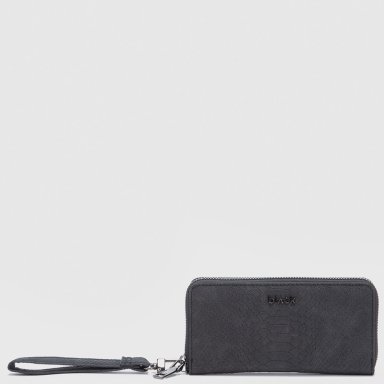 BILLETERA BUBBA SNAKE NEGRO