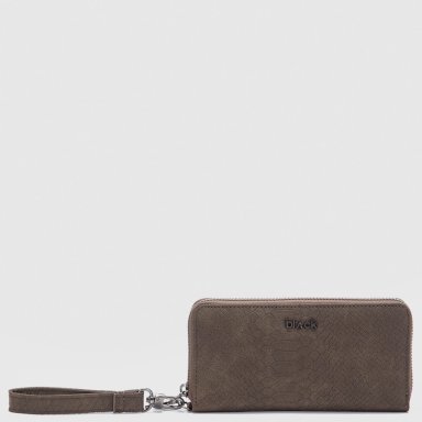 BILLETERA BUBBA SNAKE MOCHA