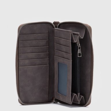 BILLETERA BUBBA SNAKE MOCHA - 4