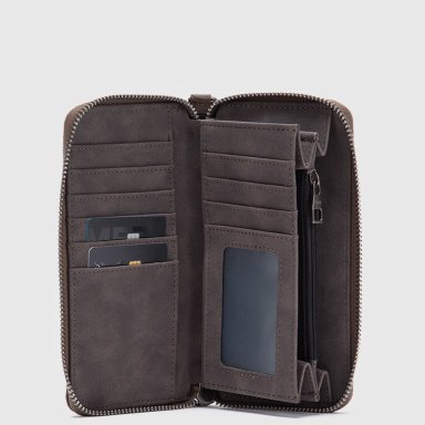 BILLETERA BUBBA SNAKE MOCHA - 5
